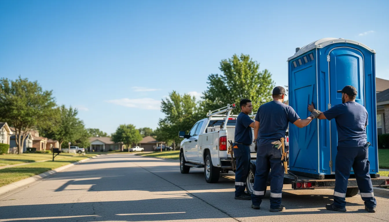 Portable Toilet Rental in Falkville, AL near me